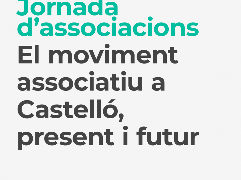 Jornada Associacions Castelló 14-11