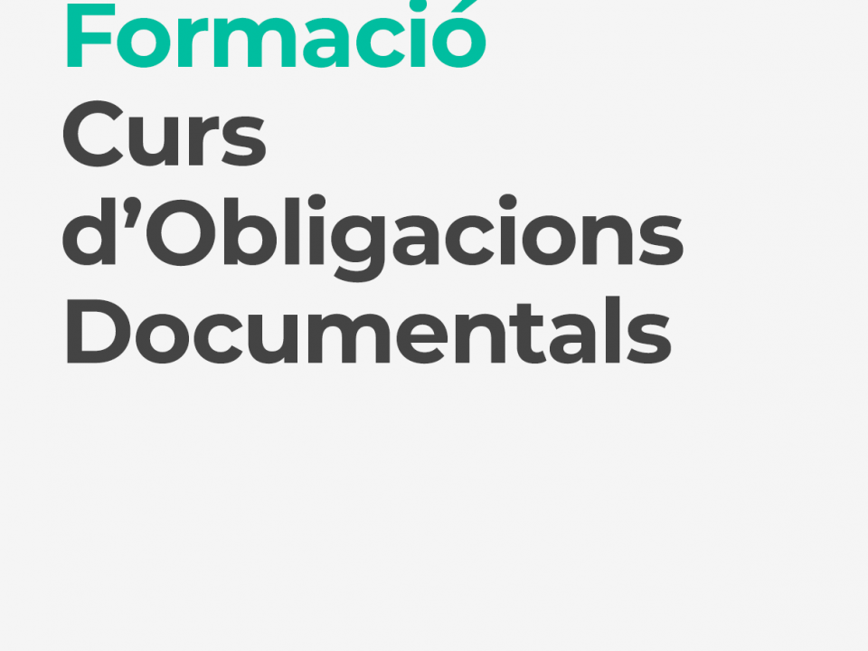 Curs Obligacions Documentals