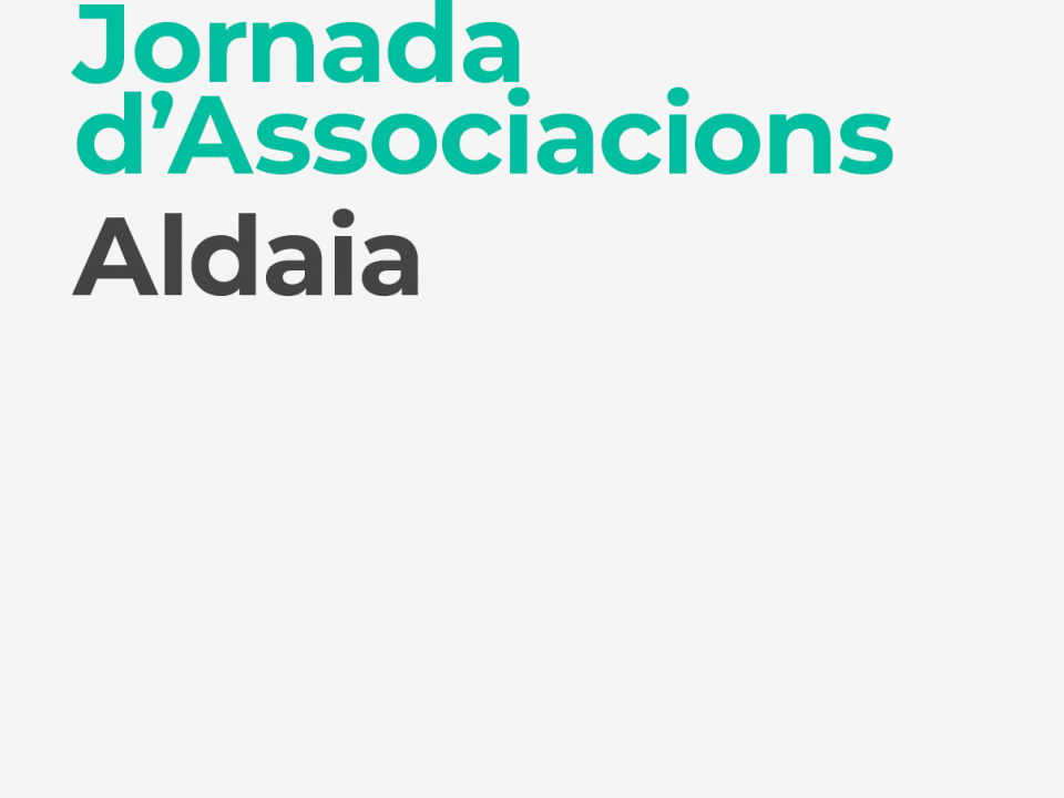 Jornada Associacions Aldaia 28-11-2019