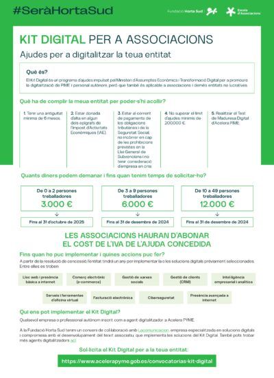 SeràHortaSud Infografia Kit Digital