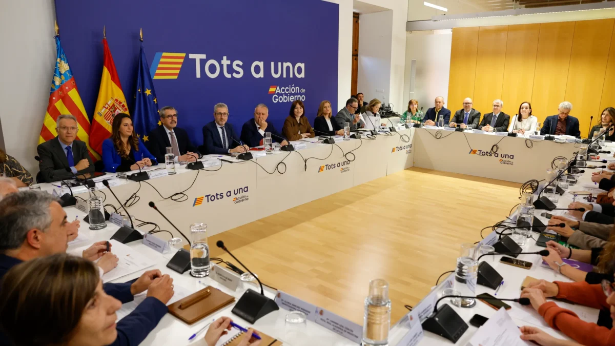 Reunió comité reconstrucció DANA