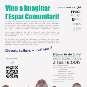 Cartell portada comunitats del futur