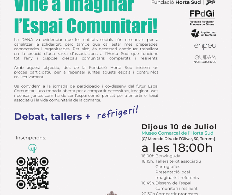 Cartell portada comunitats del futur