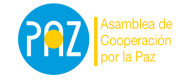 Logo asamblea de cooperación por la paz