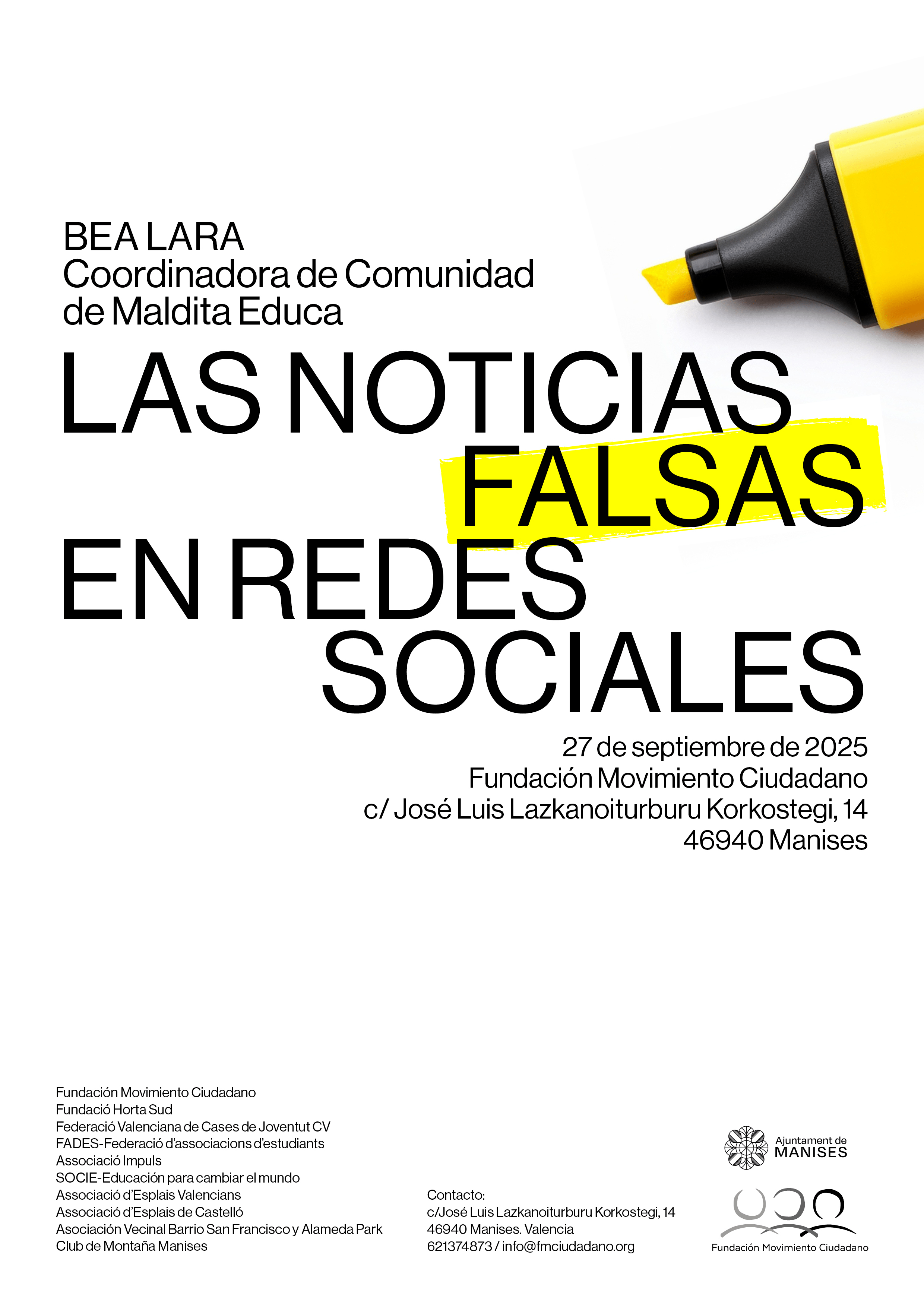 Escola Ciutadania Cartel Escola Ciutadania