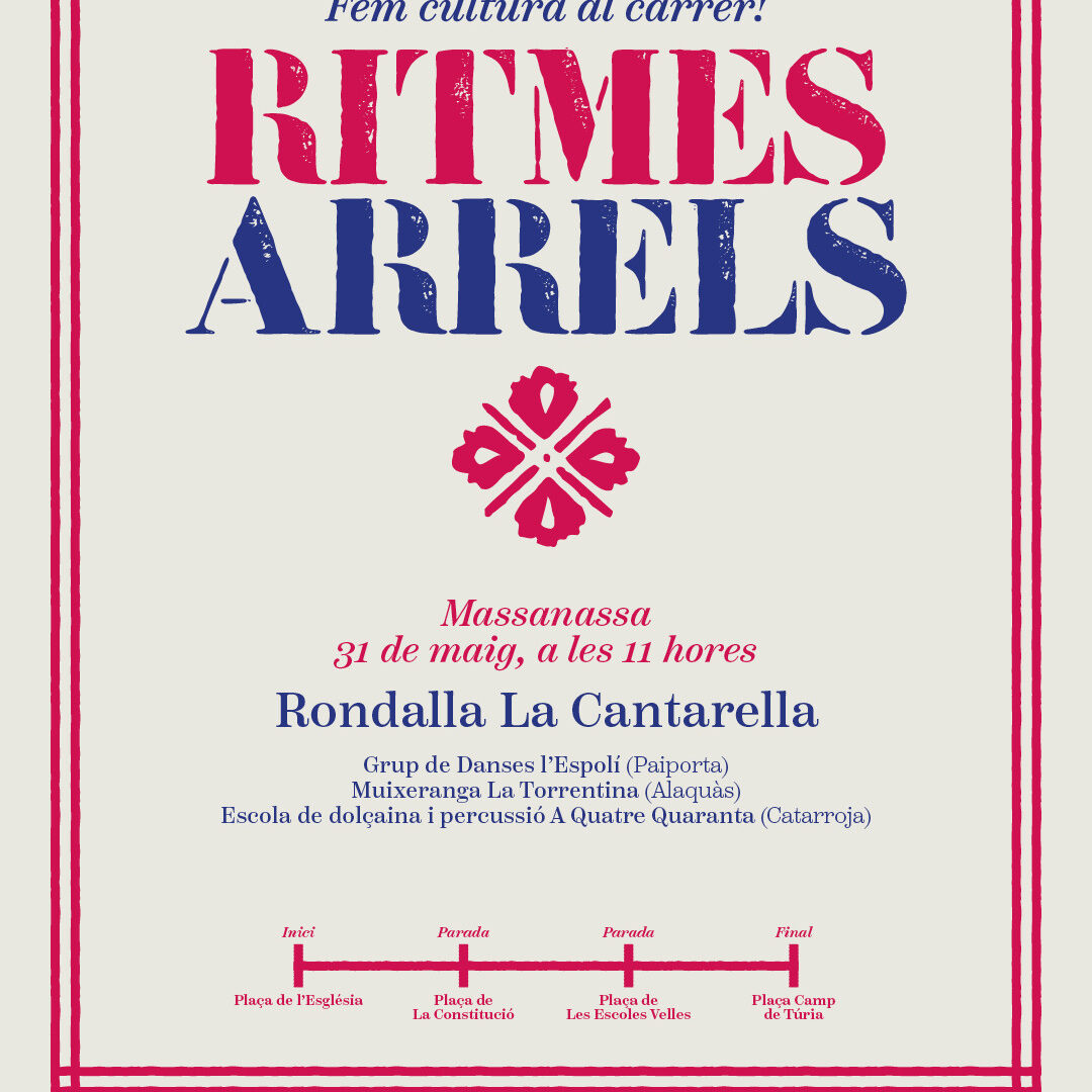 Cartell Massanassa Ritmes Arrels