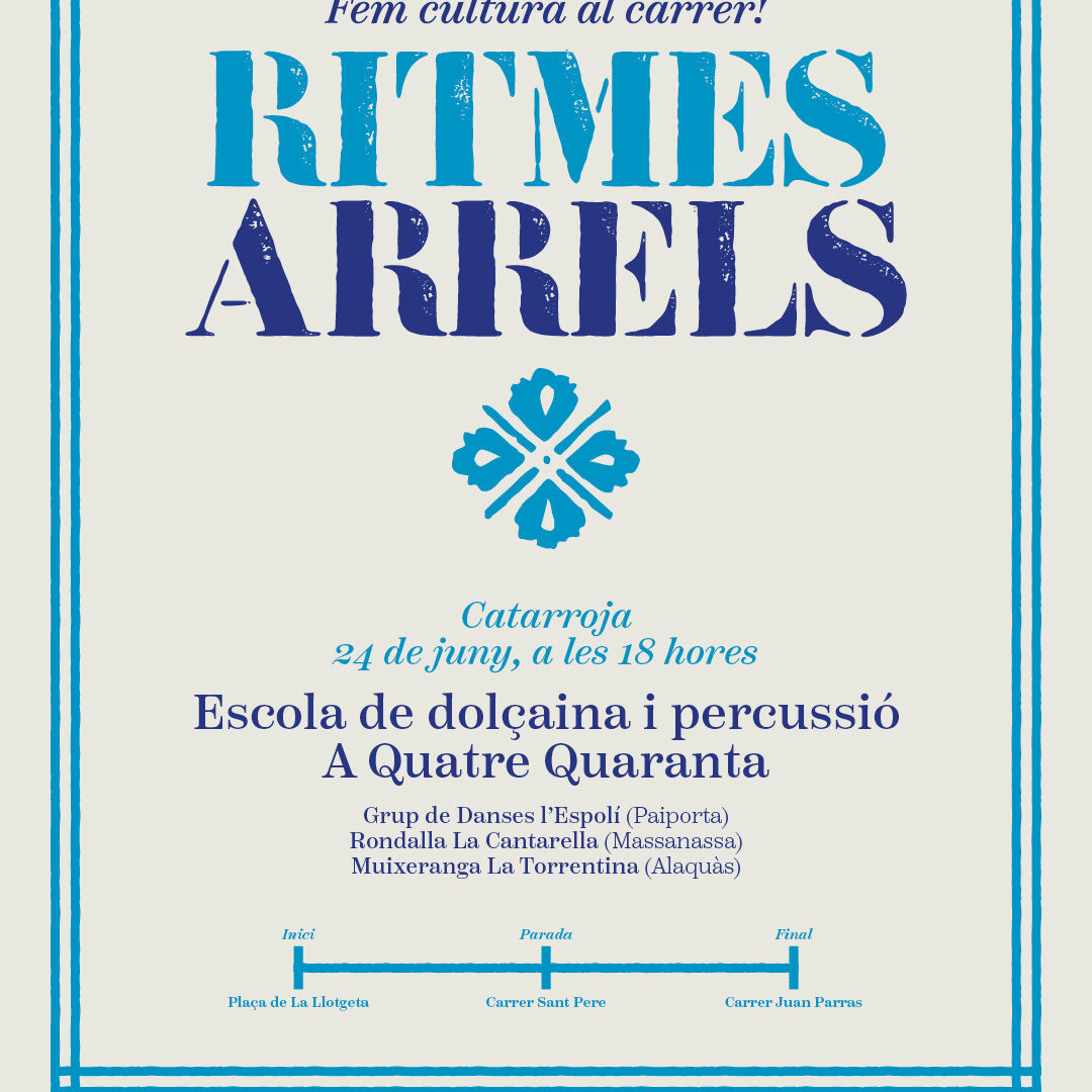 Cartell Catarroja Ritmes Arrels